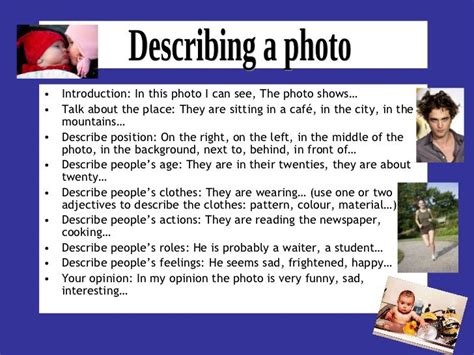 fotos b1 cambridge|Describing photographs, B1 – English language learning